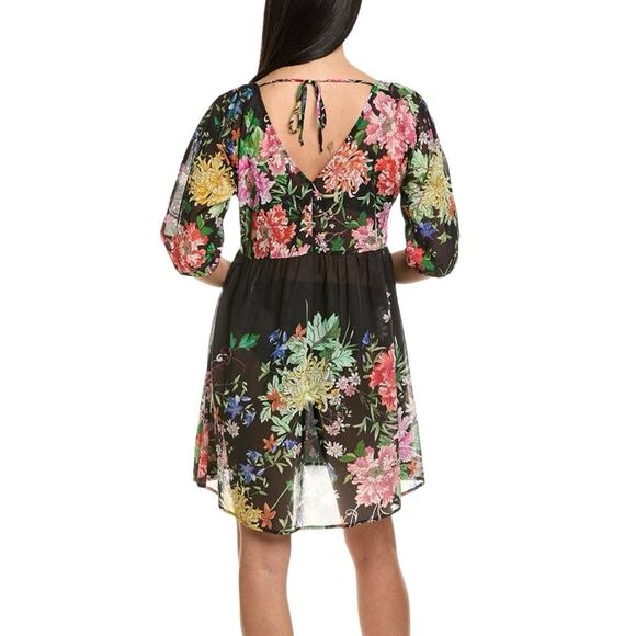 Johnny Was Women's Metalli Notte A-Line Dress Medium - Picture 11 of 14